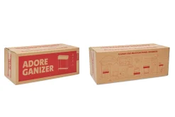Adoreganizer Multifunctionele bijzettafel, bruin, 65.5x29x76.5 cm