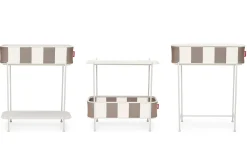 Adoreganizer Multifunctionele bijzettafel, bruin, 65.5x29x76.5 cm