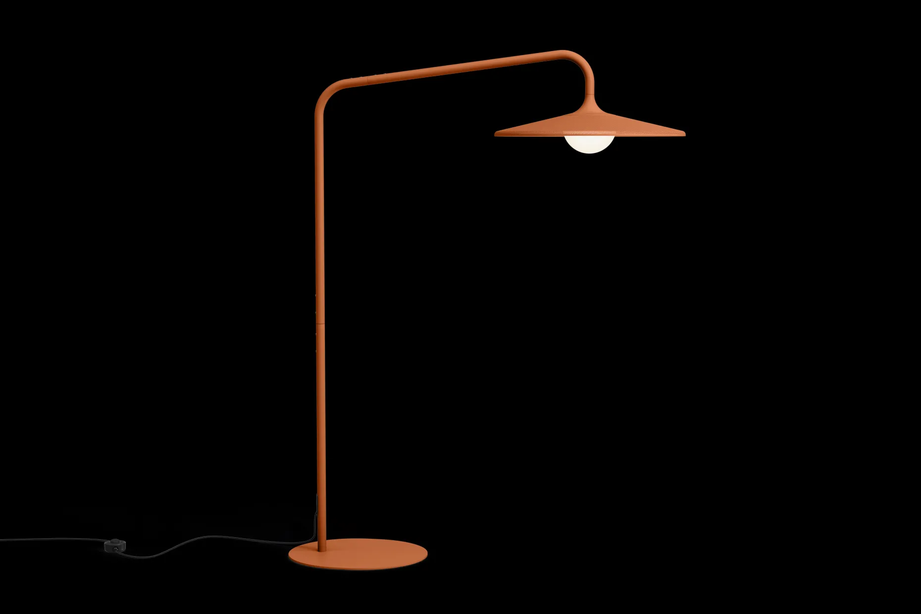 Archigrande Vloerlamp voor buiten, rood, 180x84x233 cm
