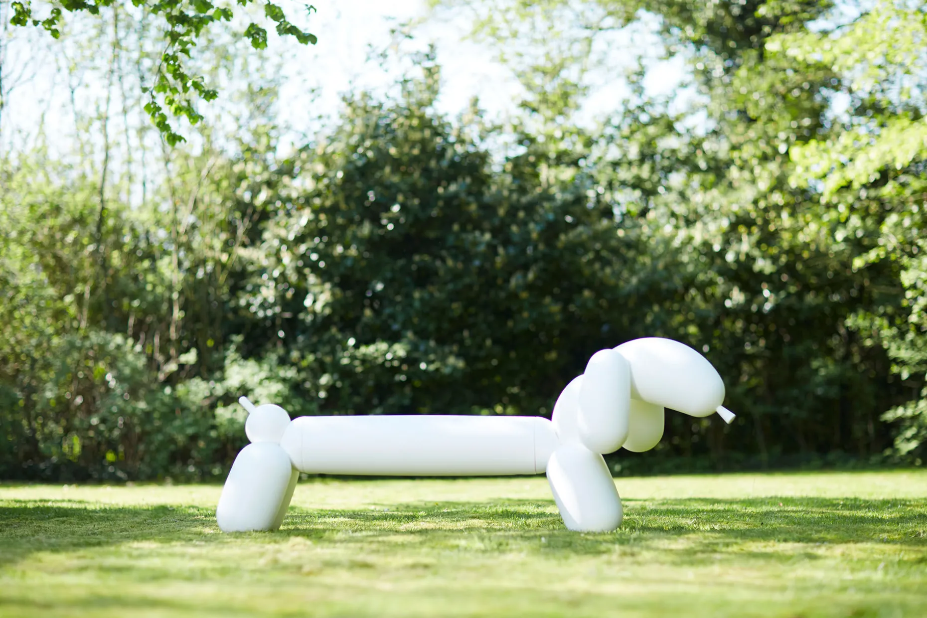 Attackle! Tuinbankje, wit, 195x55x77.5 cm