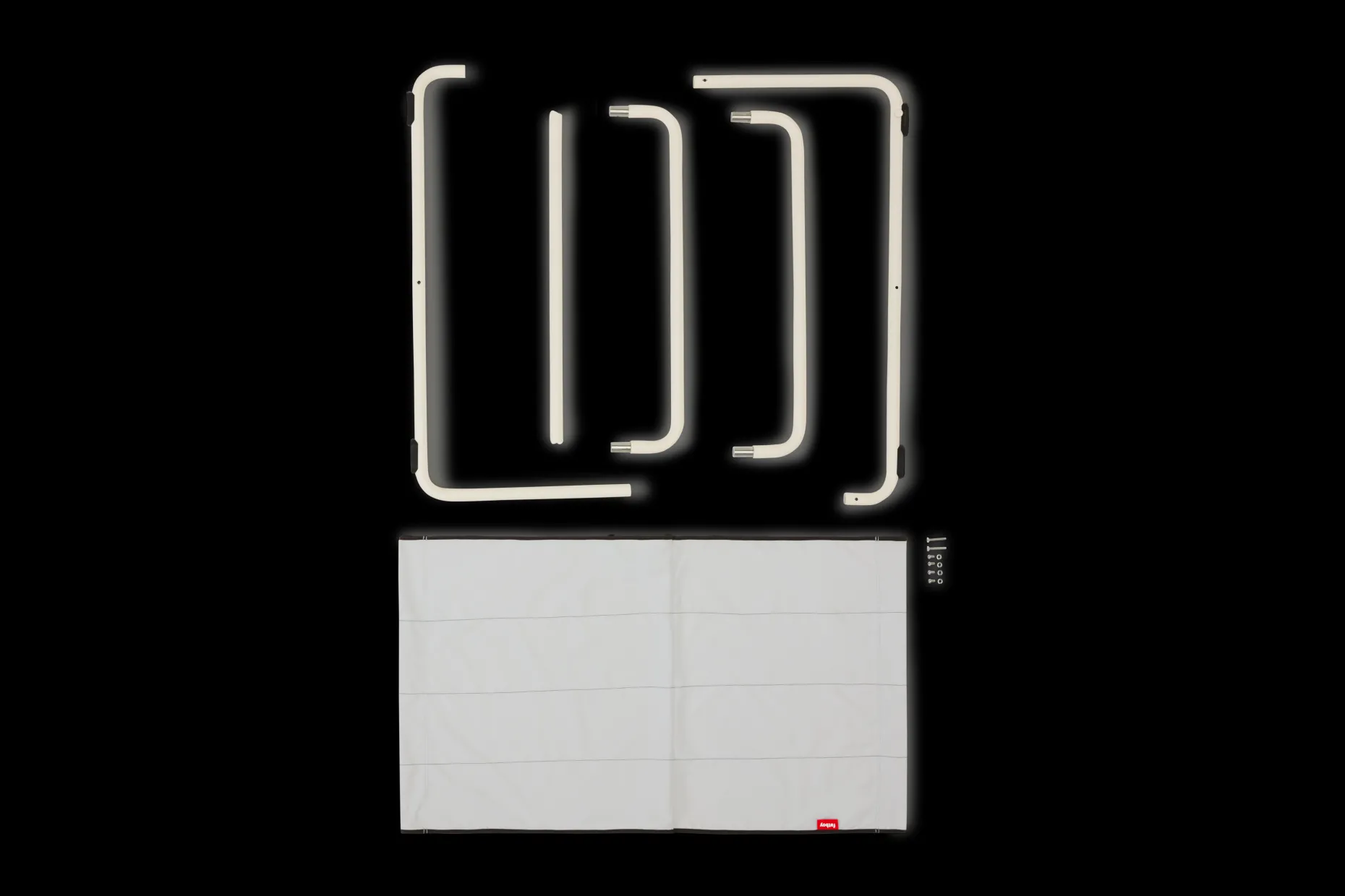 Beanbase Zitzak stoel, wit,cm