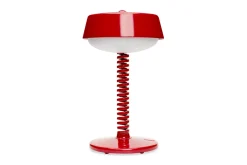 Bellboy Draadloze tafellamp, rood, 18x18x30 cm