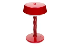 Bellboy Draadloze tafellamp, rood, 18x18x30 cm