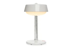 Bellboy Draadloze tafellamp, beige, 18x18x30 cm