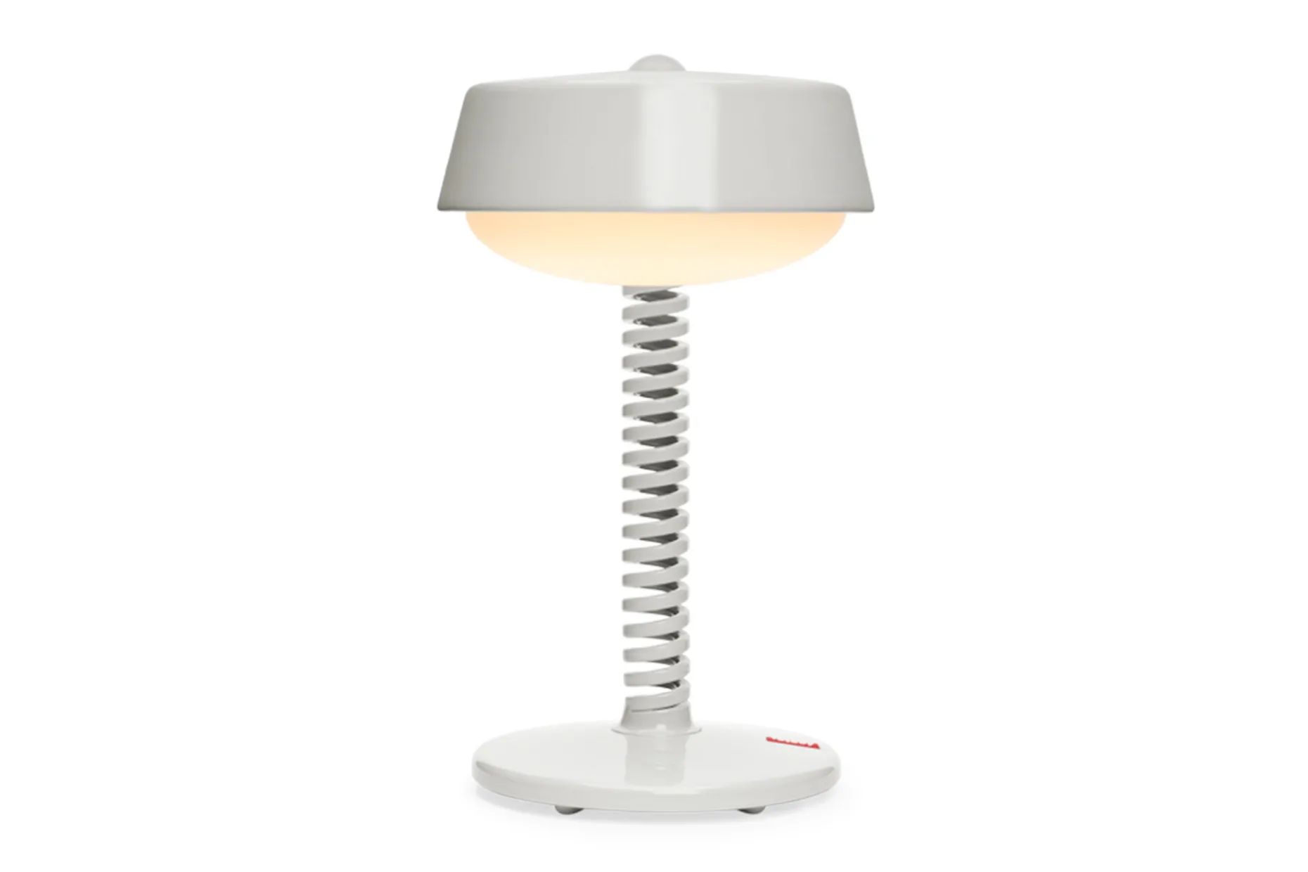 Bellboy Draadloze tafellamp, beige, 18x18x30 cm