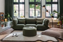Big Lebow Arc lamp, zwart, 186x234 cm