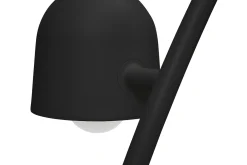 Big Lebow Arc lamp, zwart, 186x234 cm