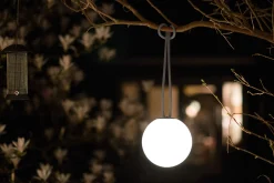 Bolleke Oplaadbare lamp, bruin, 20x20x20 cm
