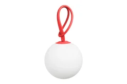 Bolleke Oplaadbare lamp, rood, 20x20x20 cm