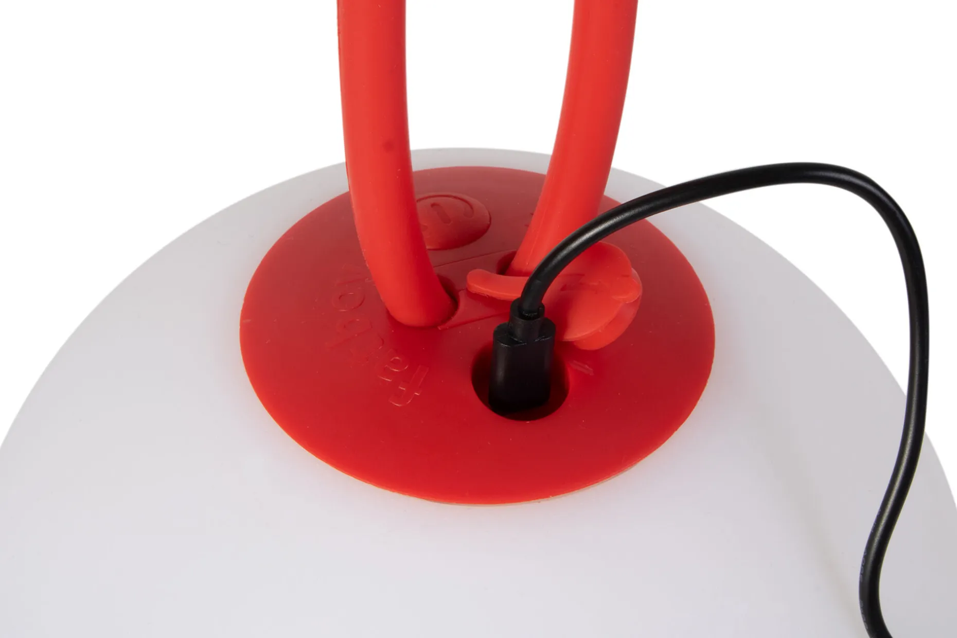Bolleke Oplaadbare lamp, rood, 20x20x20 cm