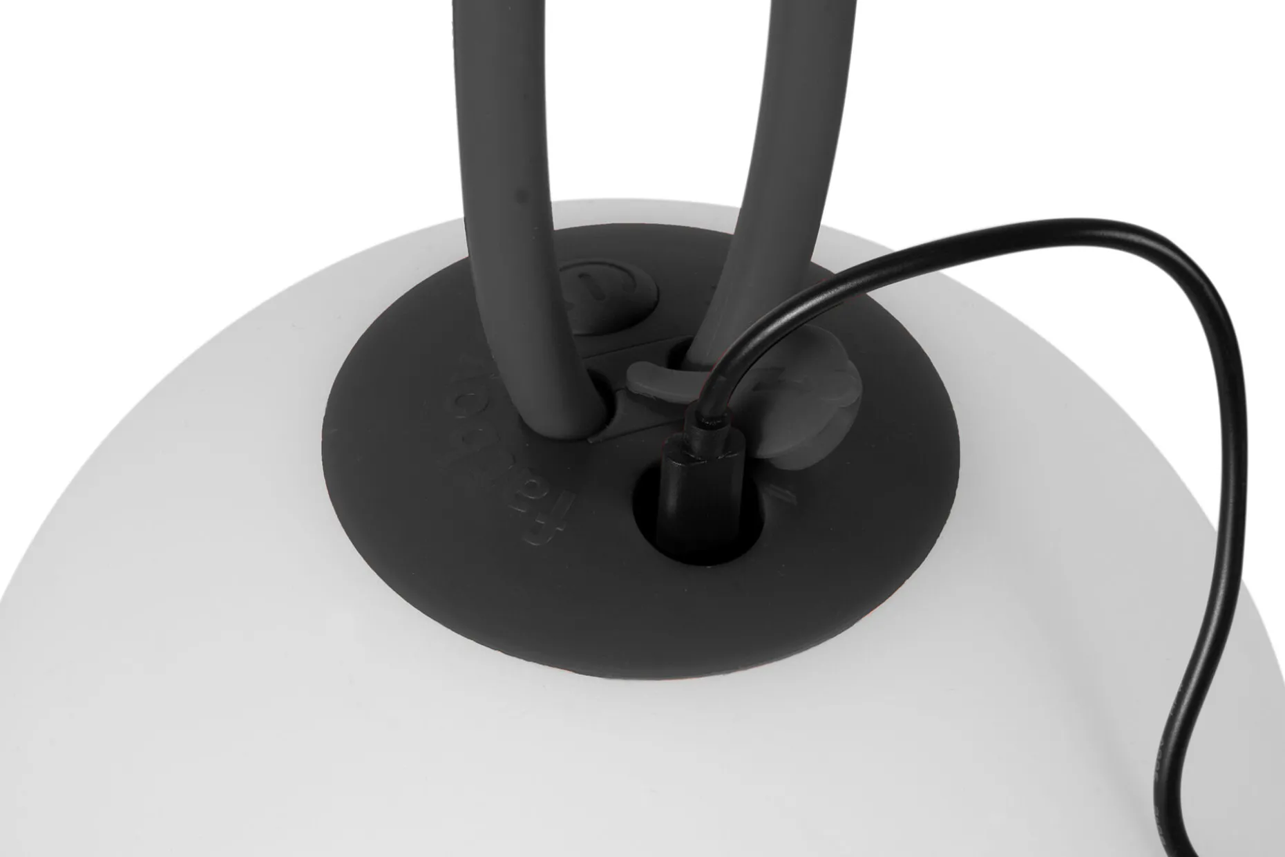Bolleke Oplaadbare lamp, zwart, 20x20x20 cm