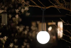 Bolleke Oplaadbare lamp, zwart, 20x20x20 cm