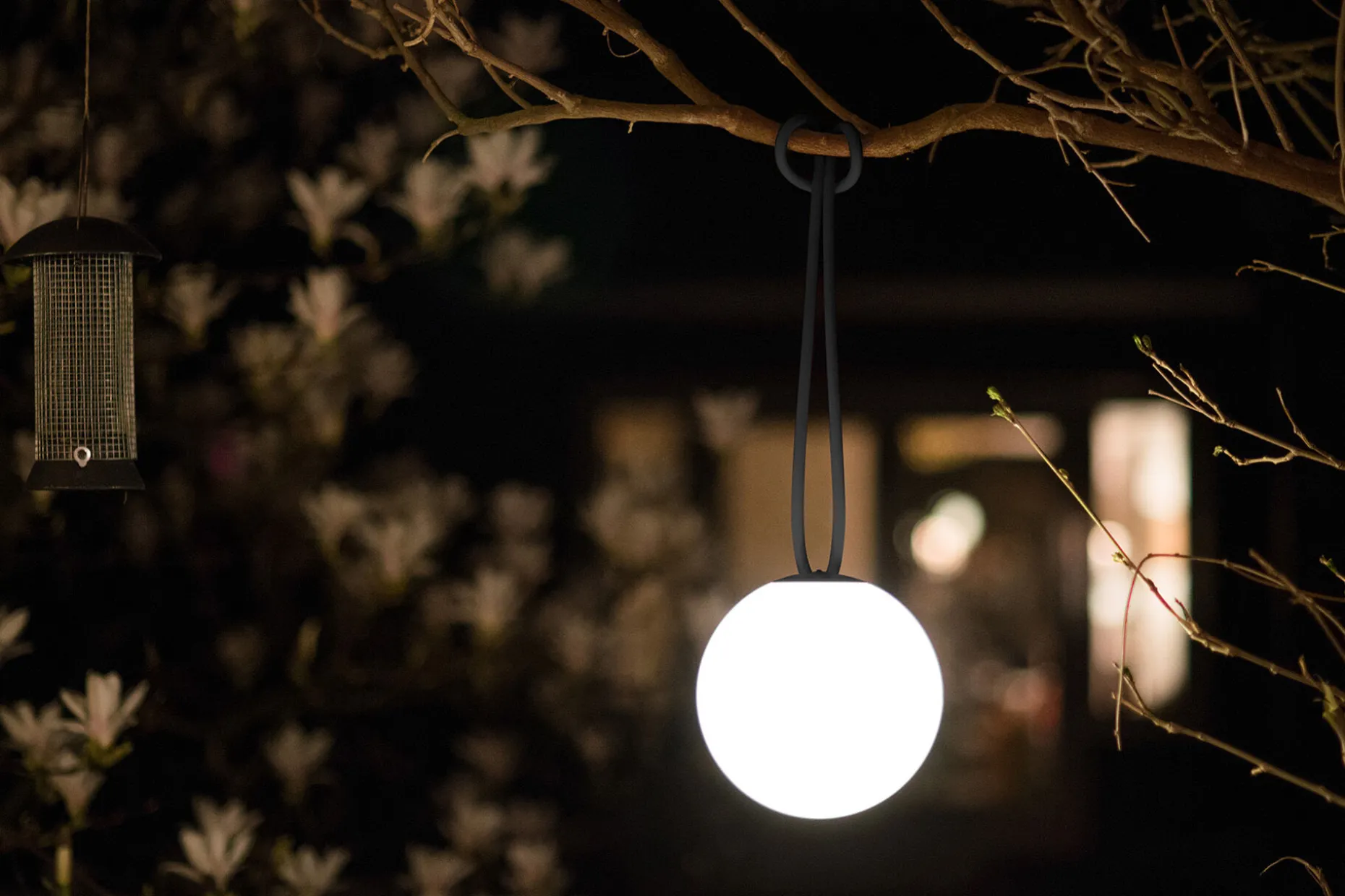 Bolleke Oplaadbare lamp, zwart, 20x20x20 cm