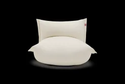 BonBaron Slim Boucle Loungestoel, beige, 102x85x75 cm