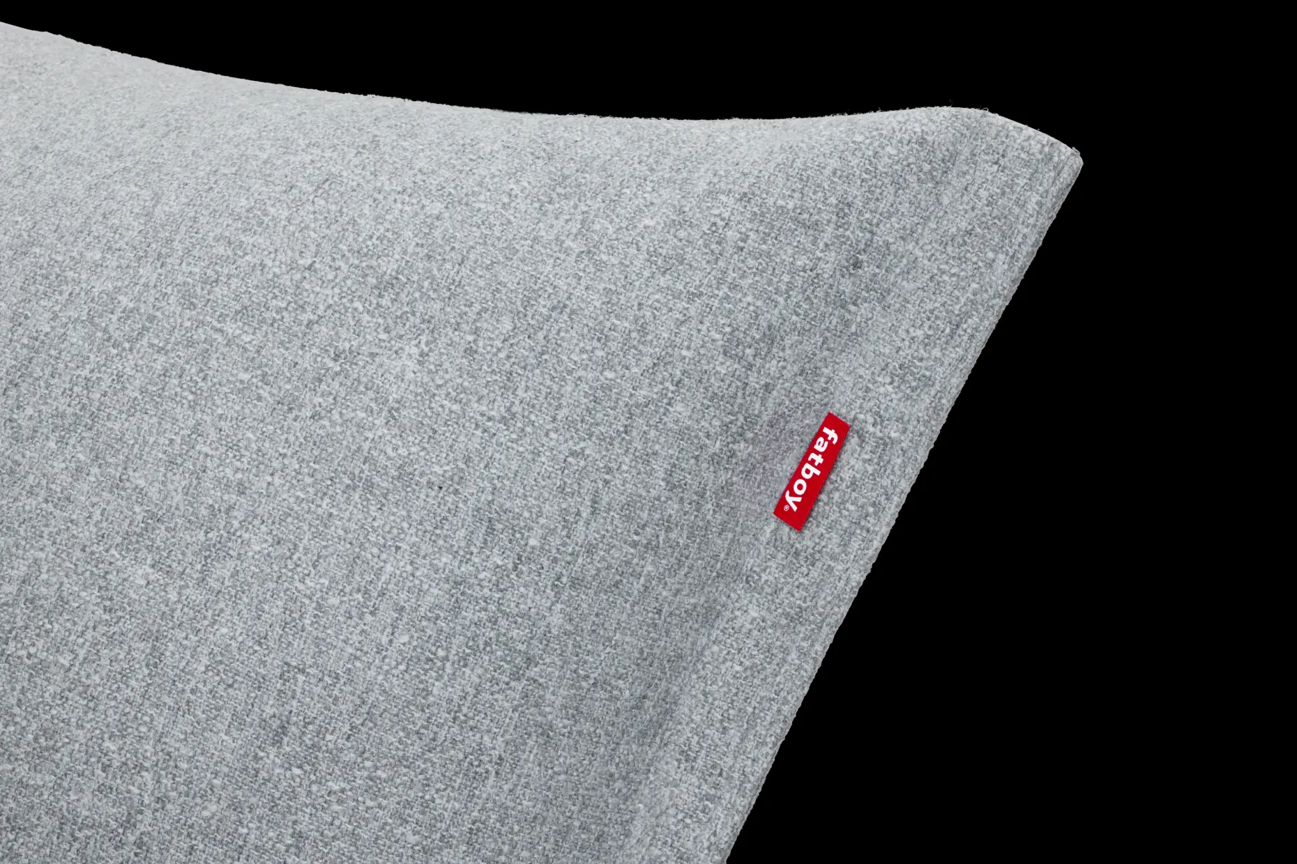 BonBaron Slim Boucle Loungestoel, grijs, 102x85x75 cm