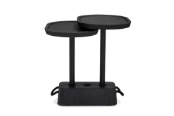 Brick's Buddy Een extra tafel voor Brick Table, zwart, 56x39x69.05 cm