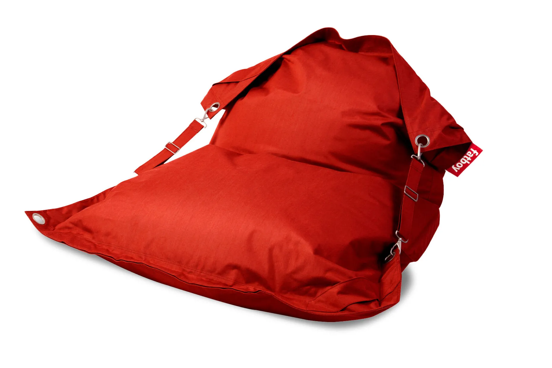 Buggle-Up Outdoor Buiten zitzak, rood, 132x185 cm