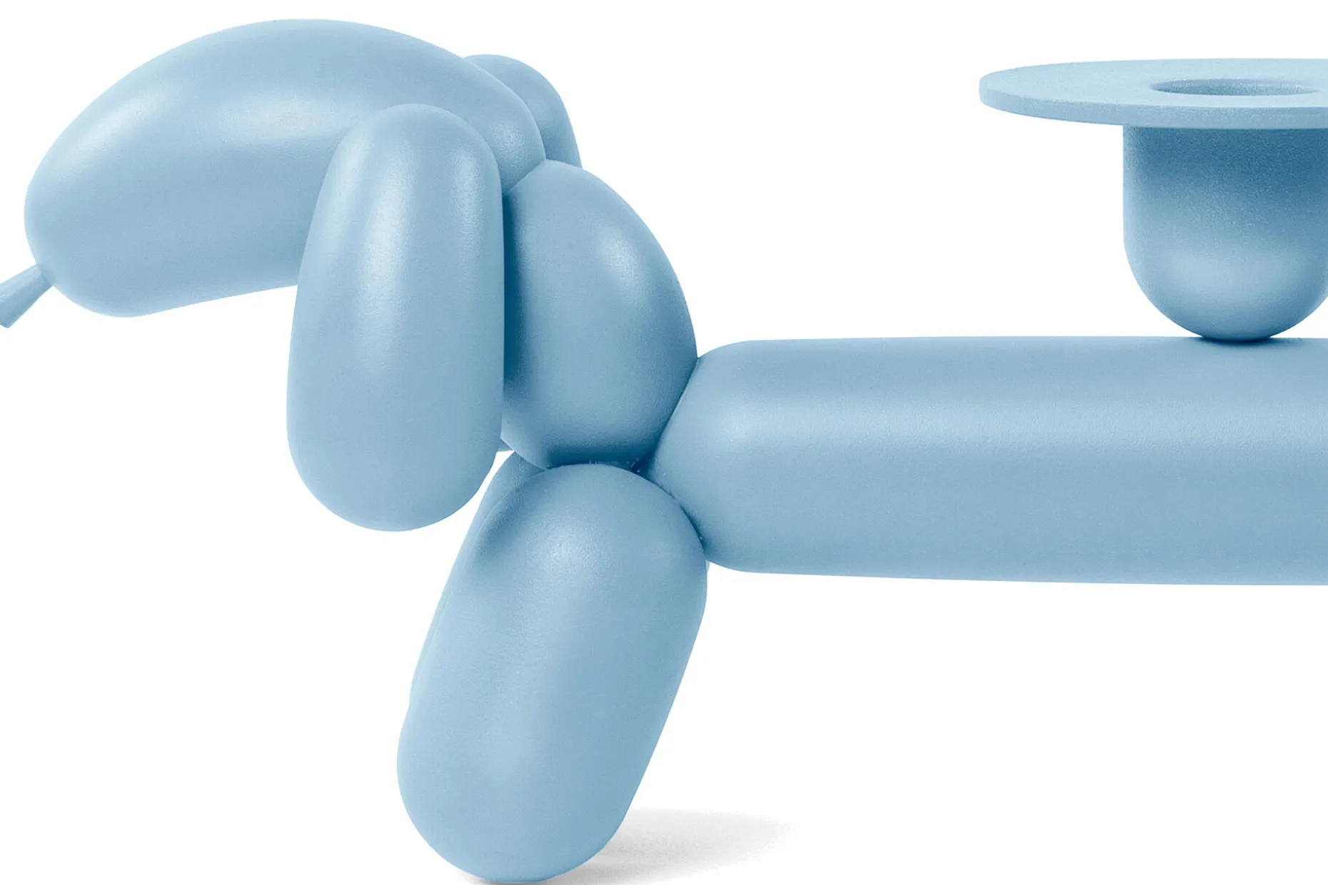 Can-Dog Kandelaar, blauw, 28.5x8.2x10.7 cm