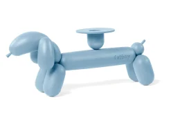 Can-Dog Kandelaar, blauw, 28.5x8.2x10.7 cm