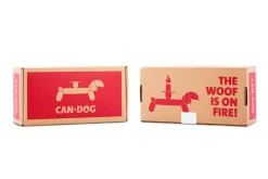 Can-Dog Kandelaar, zwart, 28.5x8.2x10.7 cm