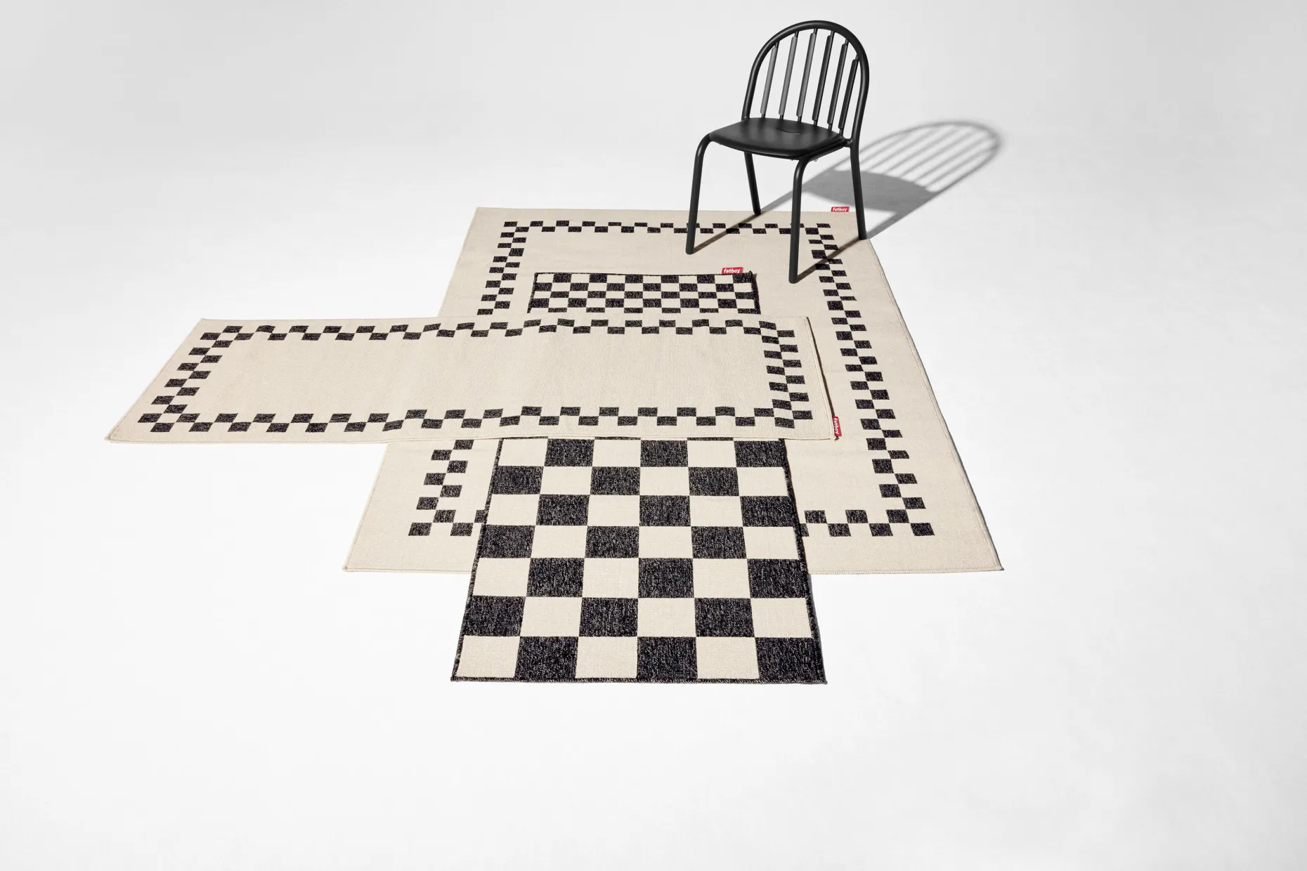 Carpretty Catwalk Vloerkleed voor buiten, beige, 200x80 cm