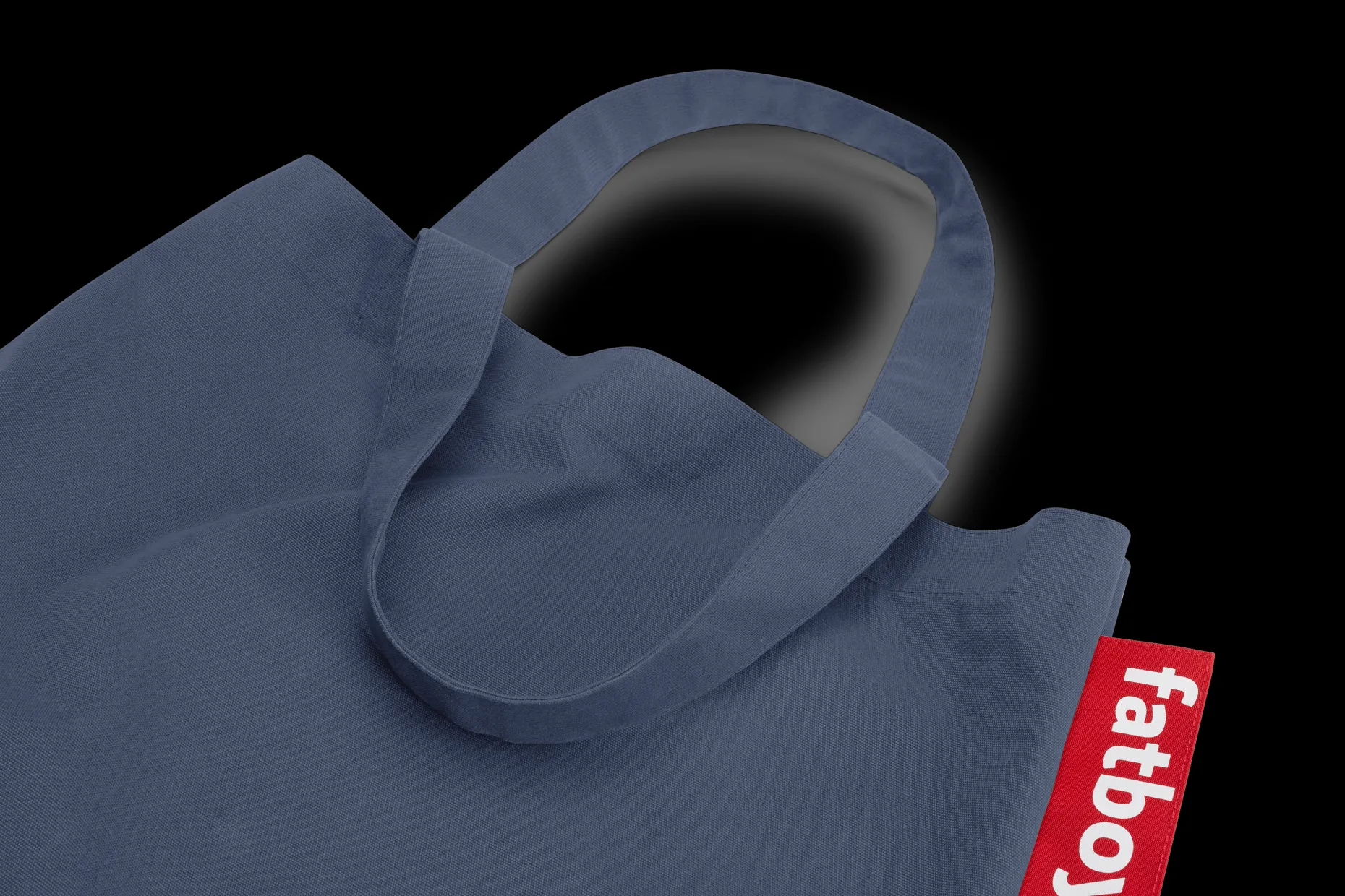 Carry-All-Bag Canvas canvas tas, blauw, 61x55 cm