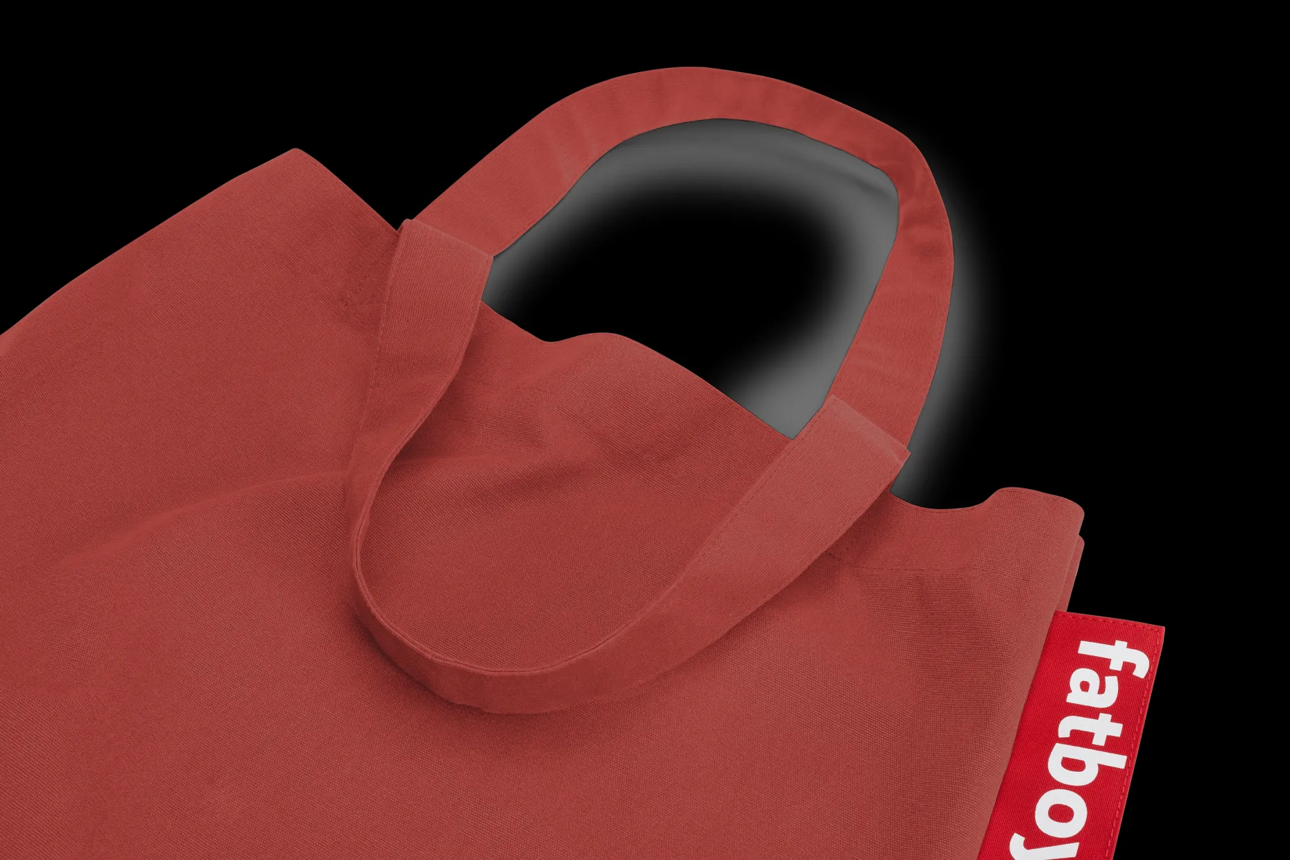 Carry-All-Bag Canvas canvas tas, rood, 61x55 cm
