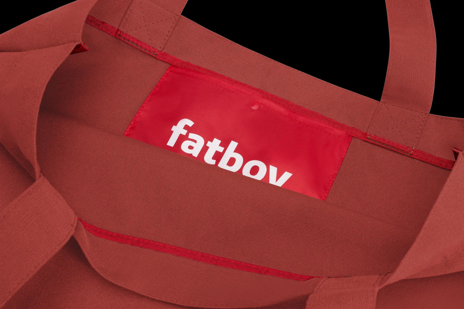 Carry-All-Bag Canvas canvas tas, rood, 61x55 cm