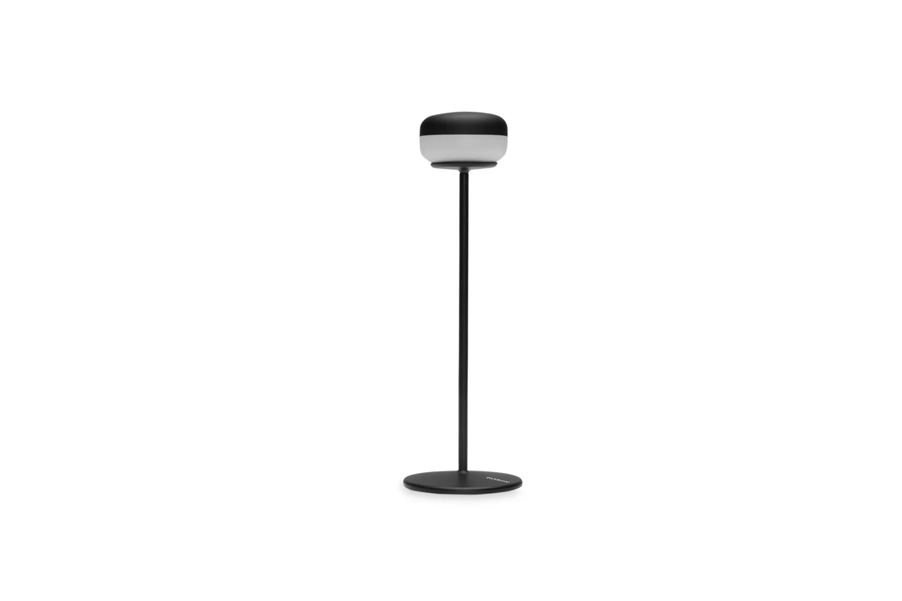 Cheerio Draadloze tafellamp, zwart, 8x8x25.8 cm