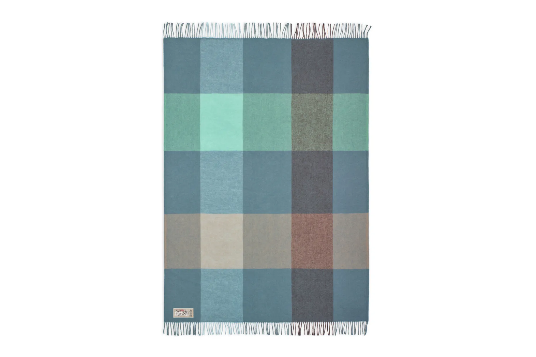 Colour Blend Blanket Wollen deken, blauw, 130x185 cm