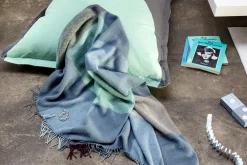 Colour Blend Blanket Wollen deken, blauw, 130x185 cm