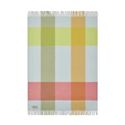 Colour Blend Blanket Wollen deken, geel, 130x185 cm