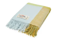 Colour Blend Blanket Wollen deken, geel, 130x185 cm