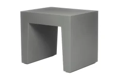 Concrete Seat Kruk voor buiten, grijs, 40x50x43 cm