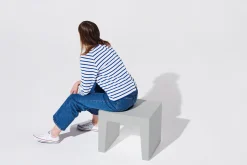 Concrete Seat Kruk voor buiten, 40x50x43 cm
