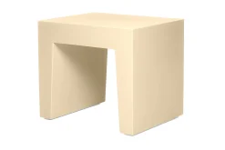 Concrete Seat Kruk voor buiten, beige, 40x50x43 cm