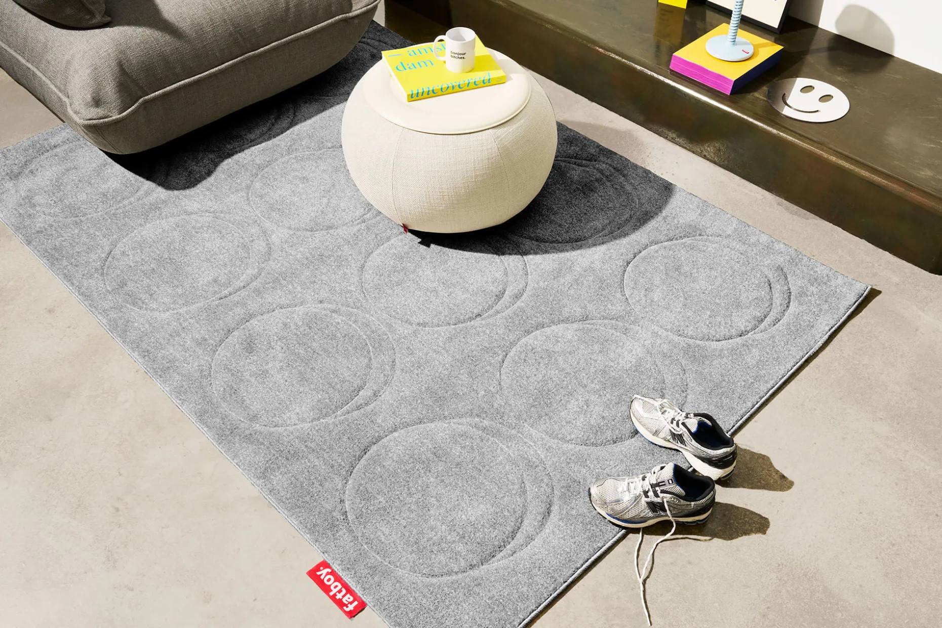 Dot Carpet Vloerkleed, grijs, 230x160 cm