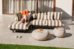 Dumpty Outdoor Outdoor salontafels, grijs, 78x78x21 cm