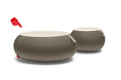Dumpty Outdoor Outdoor salontafels, grijs, 78x78x21 cm