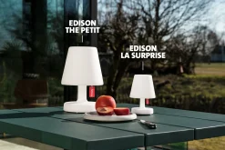 Edison La Surprise Kleine oplaadbare tafellamp, 9.7x9.7x15 cm