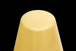 Edison The Ambiance Oplaadbare lamp, geel, 16.5x16.5x25.3 cm