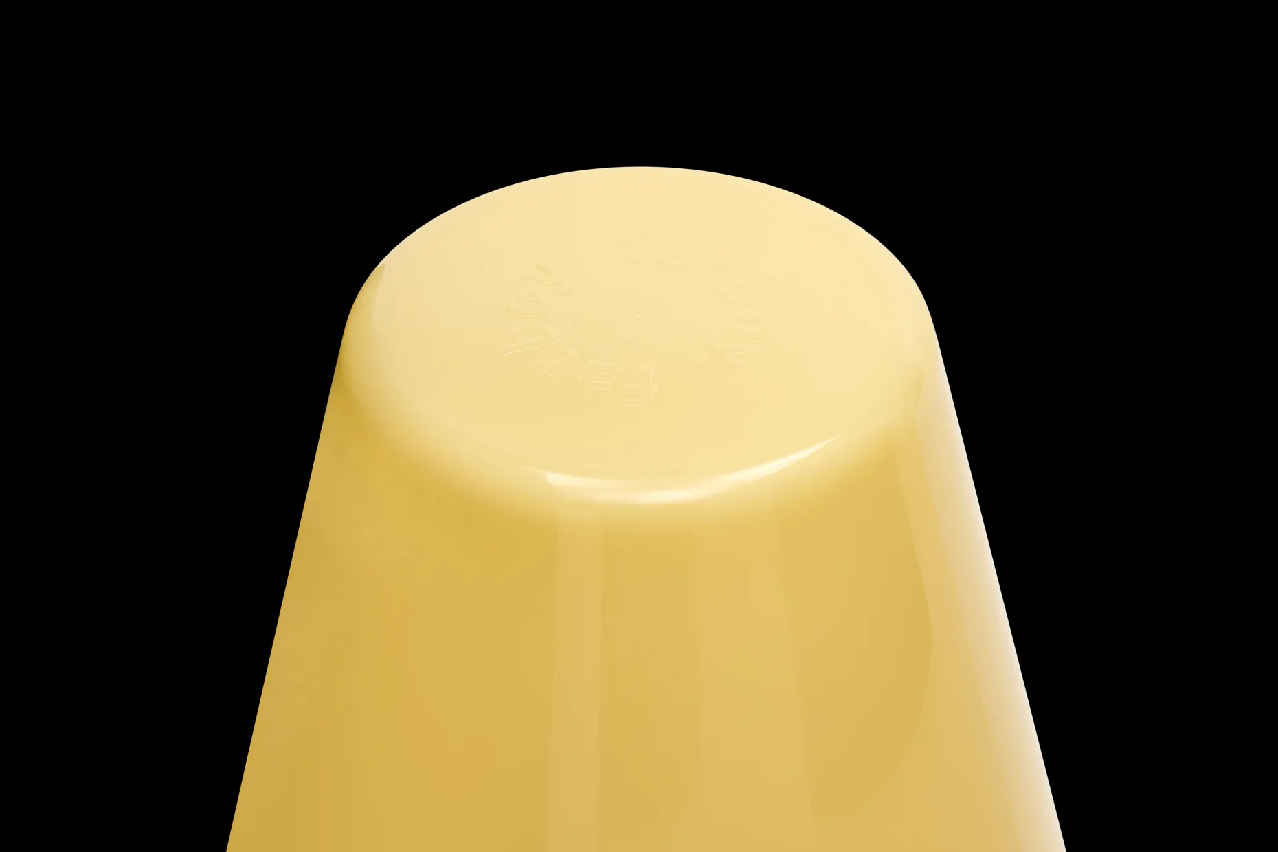 Edison The Ambiance Oplaadbare lamp, geel, 16.5x16.5x25.3 cm