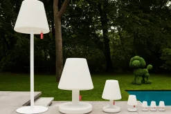 Edison the Giant Grote staande lamp, wit, 58x58x182 cm