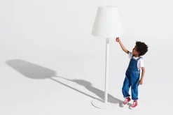 Edison the Giant Grote staande lamp, wit, 58x58x182 cm