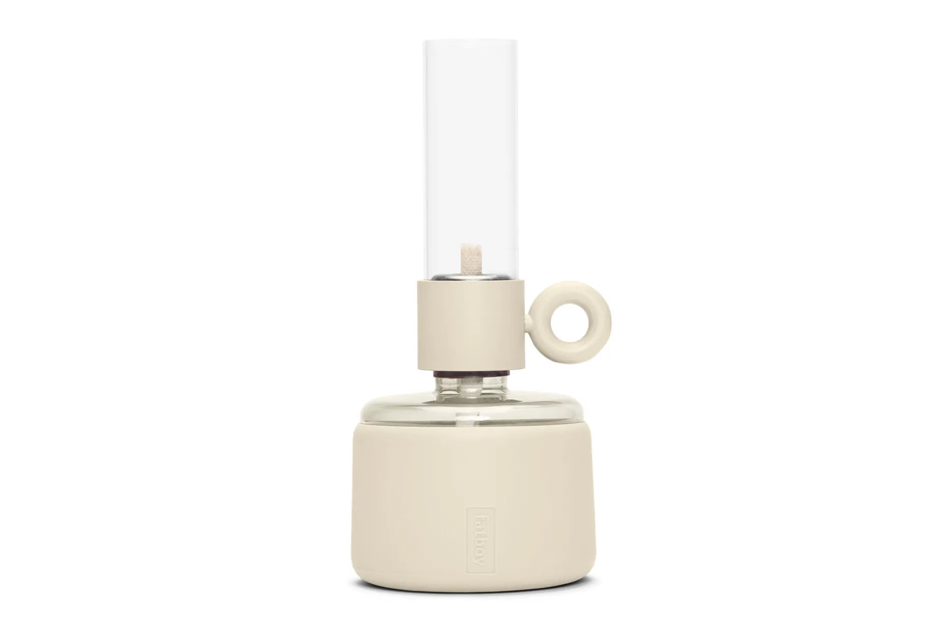 Flamtastique XS Olielamp, beige, 10.5x22.5 cm