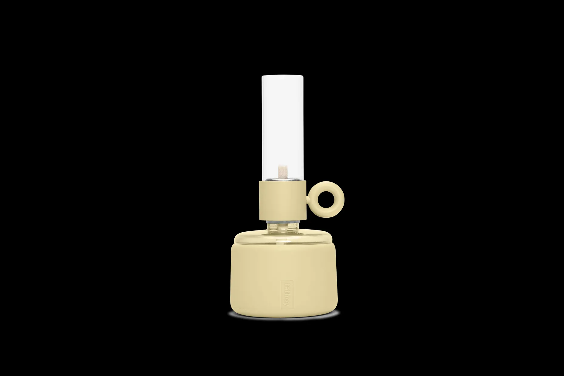 Flamtastique XS Olielamp, geel, 10.5x22.5 cm