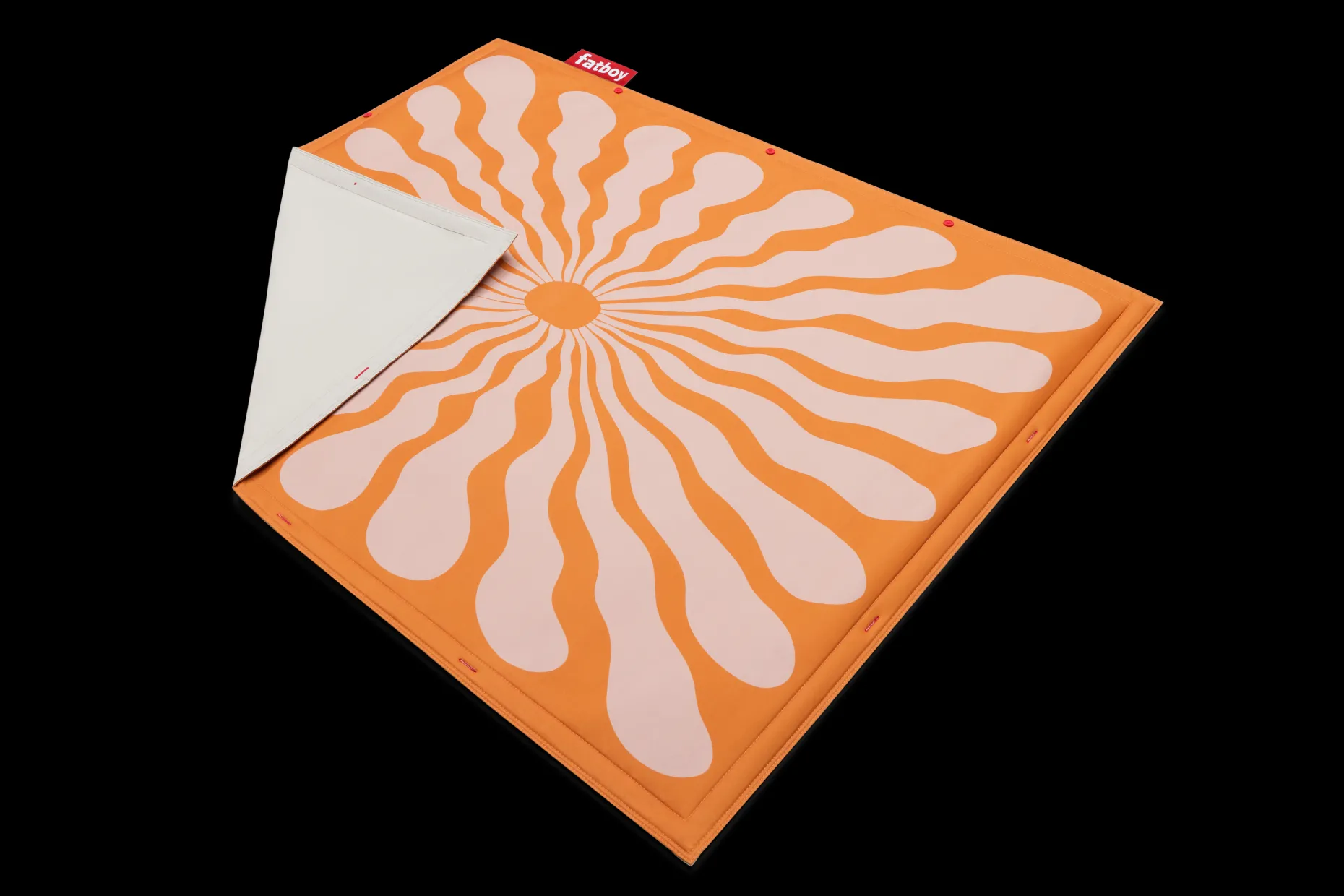 Flying Carpet Vloerkleed, oranje, 180x140 cm