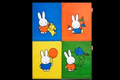 Flying Carpet x Miffy Nijntje speelkleed, groen, 180x140 cm