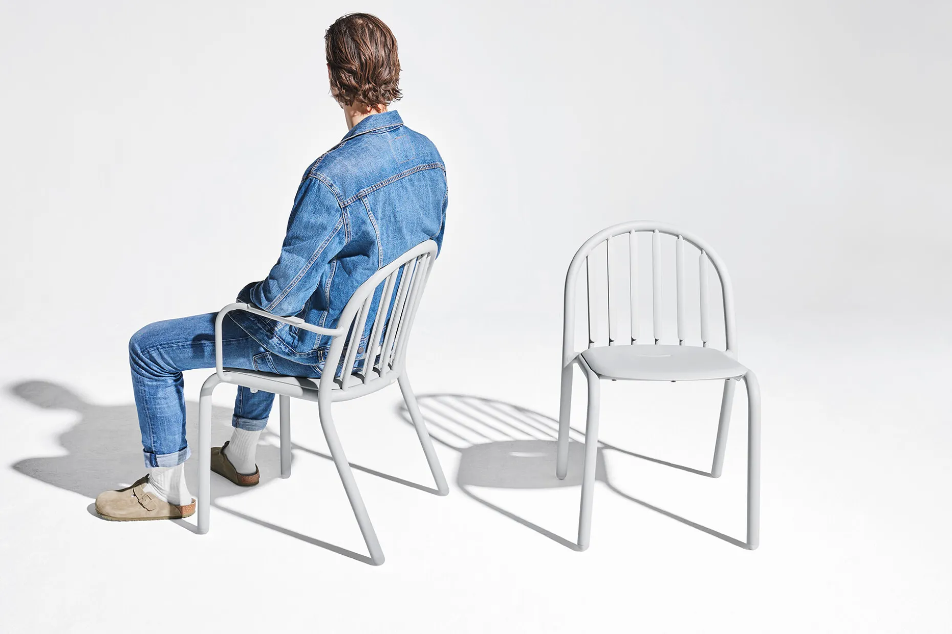 Fred's Armchair Tuinstoel met armleuning, 60x59.5x80.5 cm