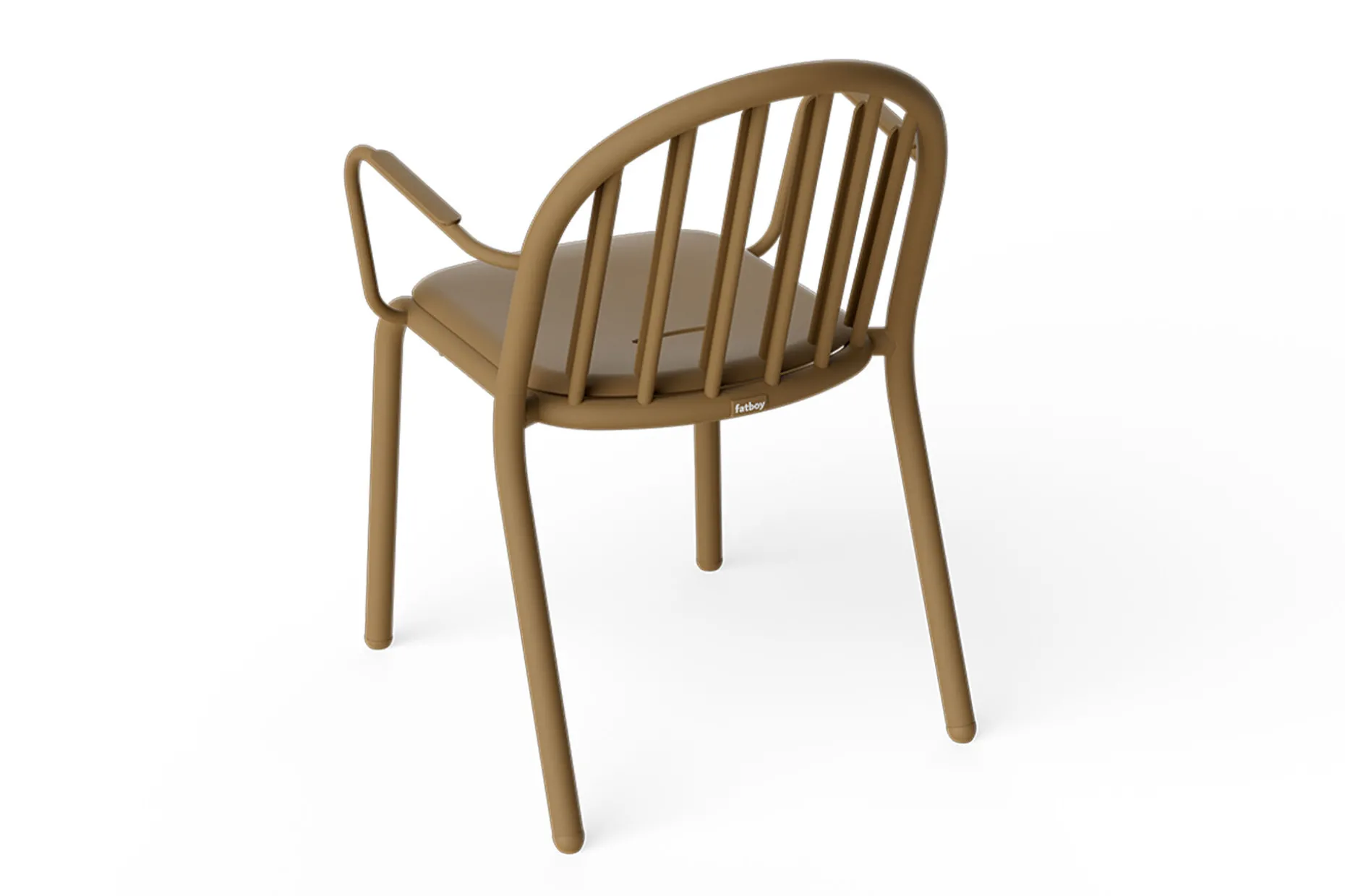 Fred's Armchair Tuinstoel met armleuning, bruin, 60x59.5x80.5 cm